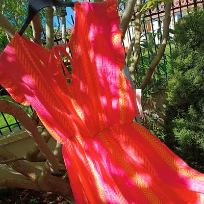 Combi short fluo gaze de coton 38/44